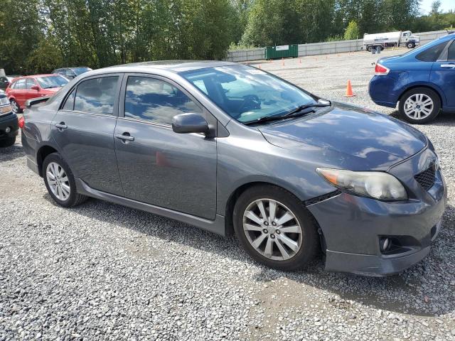 2T1BU4EE3AC426118 - 2010 TOYOTA COROLLA BASE GRAY photo 4