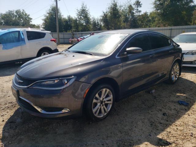 1C3CCCAG2FN731501 - 2015 CHRYSLER 200 LIMITED GRAY photo 1