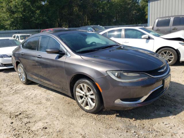 1C3CCCAG2FN731501 - 2015 CHRYSLER 200 LIMITED GRAY photo 4