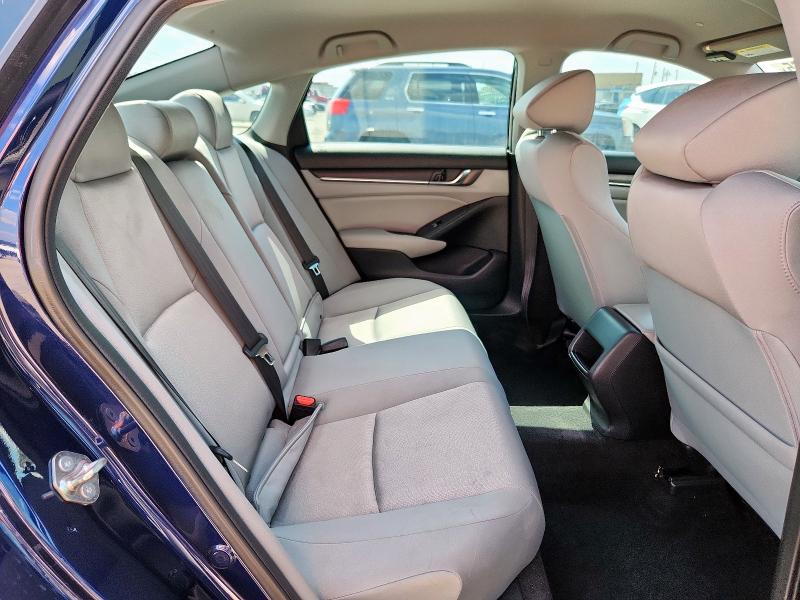 1HGCV1F16KA061680 - 2019 HONDA ACCORD LX BLUE photo 10