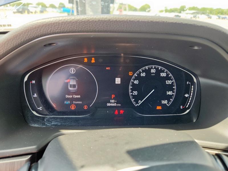 1HGCV1F16KA061680 - 2019 HONDA ACCORD LX BLUE photo 9