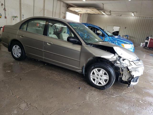 2HGES16523H544302 - 2003 HONDA CIVIC LX 金色 照片 4