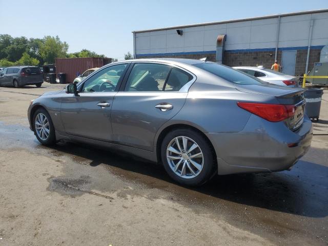 JN1BV7AR0FM395429 - 2015 INFINITI Q50 BASE GRAY photo 2