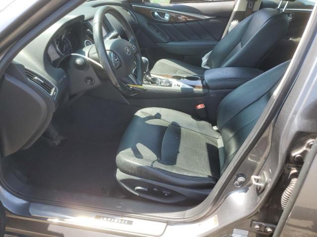 JN1BV7AR0FM395429 - 2015 INFINITI Q50 BASE GRAY photo 7