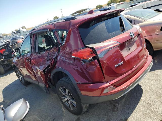 2T3RFREV0JW704663 - 2018 TOYOTA RAV4 ADVENTURE RED photo 2