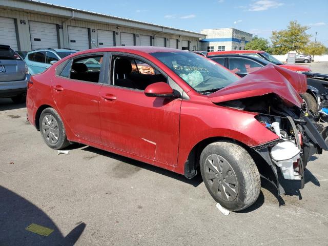 3KPA24AB6KE208092 - 2019 KIA RIO S BURGUNDY photo 4