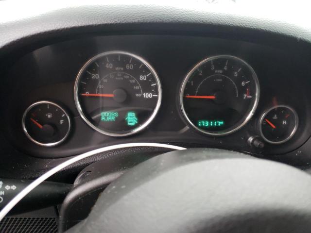 1C4BJWDG4GL337196 - 2016 JEEP WRANGLER U SPORT ნაცრისფერი ფოტო 9