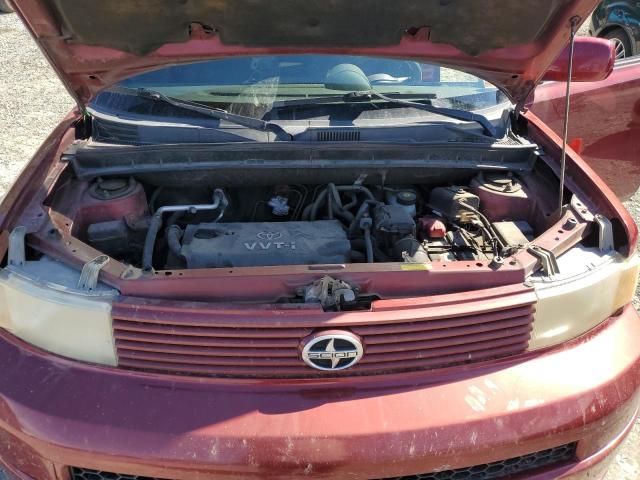 JTLKT334264098633 - 2006 TOYOTA SCION XB RED photo 12