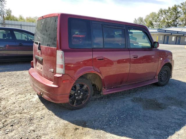 JTLKT334264098633 - 2006 TOYOTA SCION XB RED photo 3