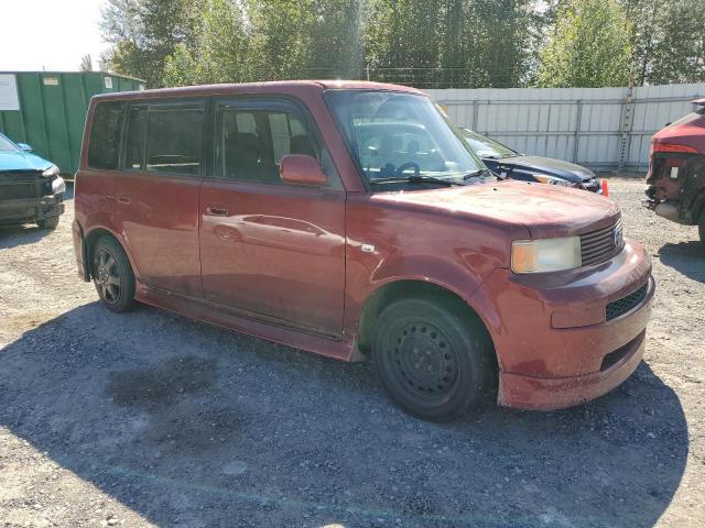 JTLKT334264098633 - 2006 TOYOTA SCION XB RED photo 4