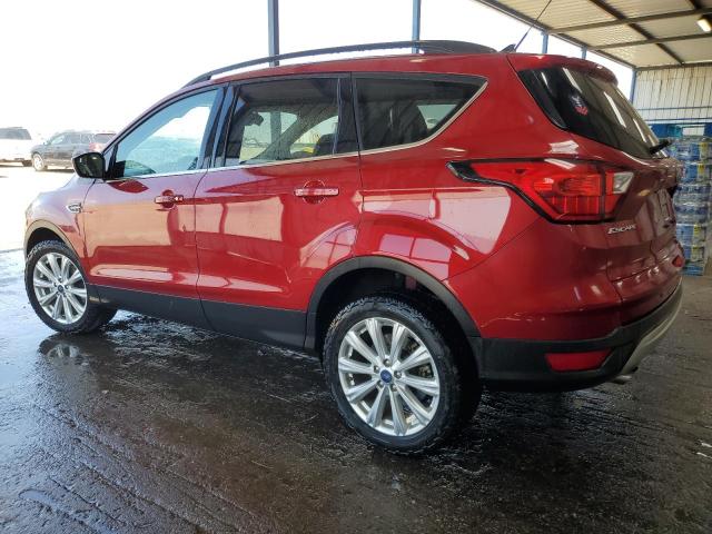 1FMCU9HD6KUC53909 - 2019 FORD ESCAPE SEL Rot Foto 2