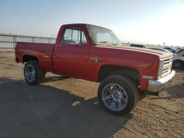 1GCEK14L9FJ133448 - 1985 CHEVROLET K10 RED photo 4