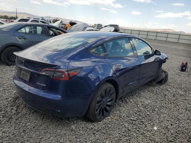 5YJ3E1EC9PF634412 - 2023 TESLA MODEL 3 Mavi foto 3