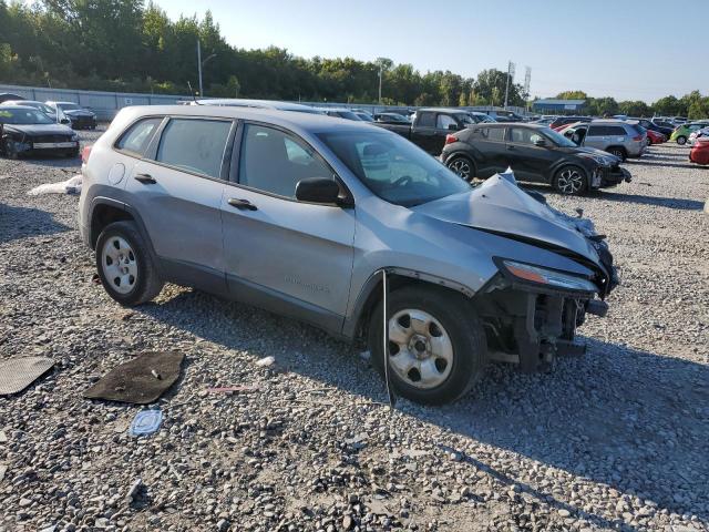 1C4PJLAB5EW104419 - 2014 JEEP CHEROKEE SPORT SILVER photo 4