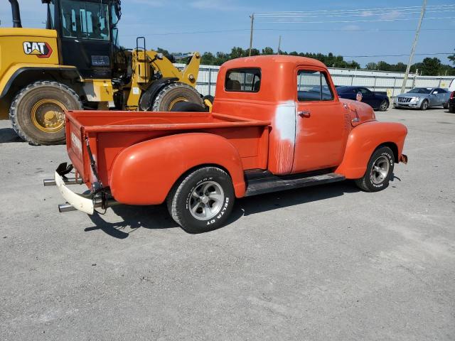 H54A023011 - 1954 CHEVROLET TRUCK ORANGE photo 3