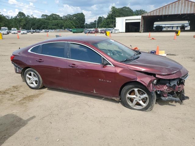 1G1ZB5ST2GF297312 - 2016 CHEVROLET MALIBU LS Tünd qırmızı foto 4