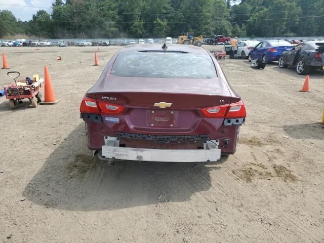 1G1ZB5ST2GF297312 - 2016 CHEVROLET MALIBU LS Tünd qırmızı foto 6