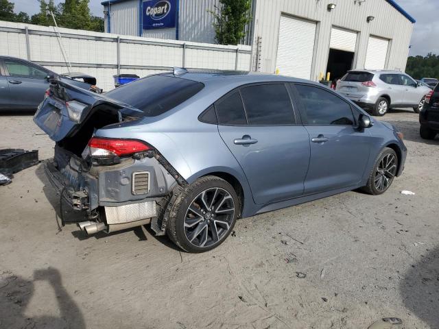 JTDS4RCE8LJ025445 - 2020 TOYOTA COROLLA SE GRAY photo 3
