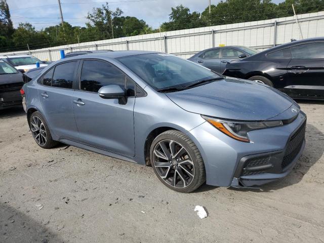 JTDS4RCE8LJ025445 - 2020 TOYOTA COROLLA SE GRAY photo 4