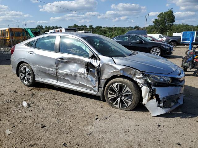 19XFC1F77GE011395 - 2016 HONDA CIVIC EXL SILVER photo 4