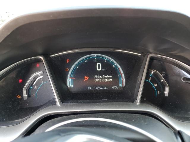 19XFC1F77GE011395 - 2016 HONDA CIVIC EXL SILVER photo 9