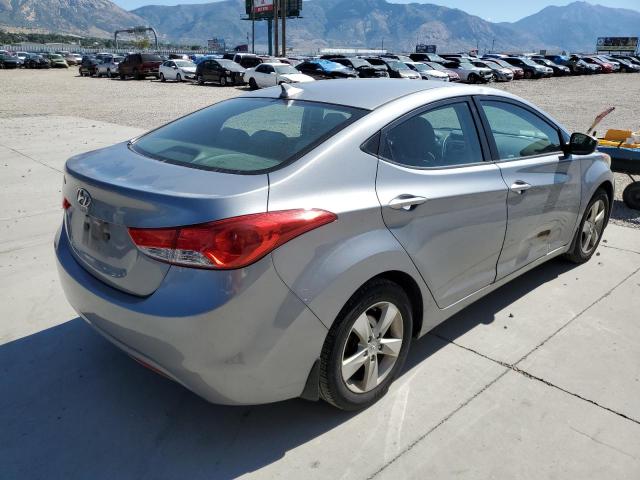 KMHDH4AEXDU940408 - 2013 HYUNDAI ELANTRA GLS SILVER photo 3