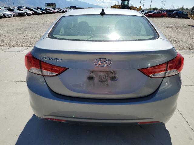 KMHDH4AEXDU940408 - 2013 HYUNDAI ELANTRA GLS SILVER photo 6