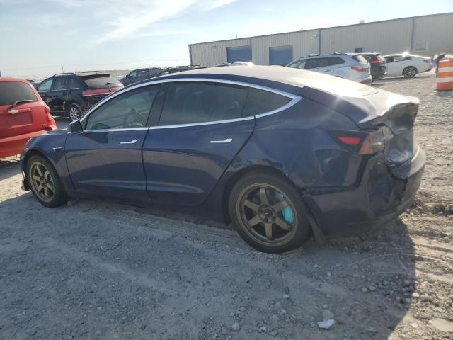 5YJ3E1EA7KF299206 - 2019 TESLA MODEL 3 BLUE photo 2