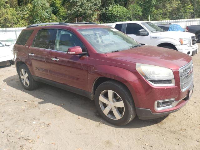 1GKKRRKD9FJ304213 - 2015 GMC ACADIA SLT-1 RED photo 4