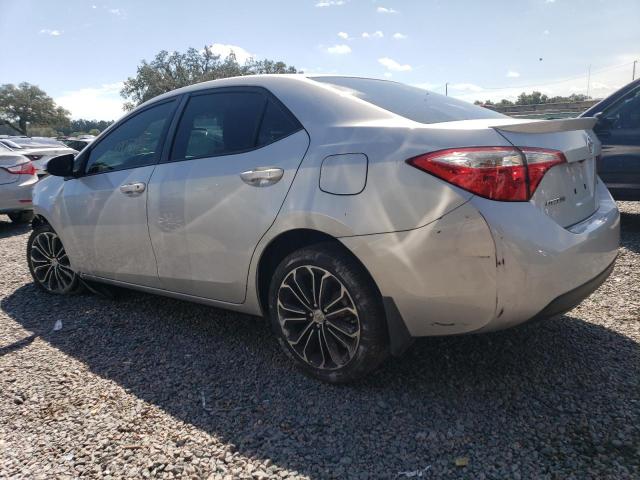 2T1BURHE3GC521599 - 2016 TOYOTA COROLLA L SILVER photo 2