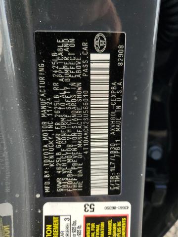 4T1DAACK2SU566010 - 2025 TOYOTA CAMRY XSE 石墨色 照片 13