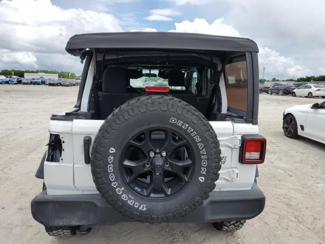 1C4HJXDG5NW139612 - 2022 JEEP WRANGLER U SPORT Beyaz fotoğraf 6