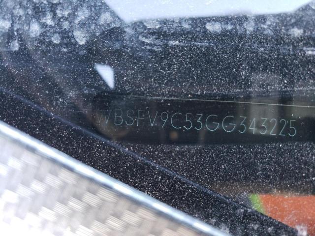 WBSFV9C53GG343225 - 2016 BMW M5 WHITE photo 12