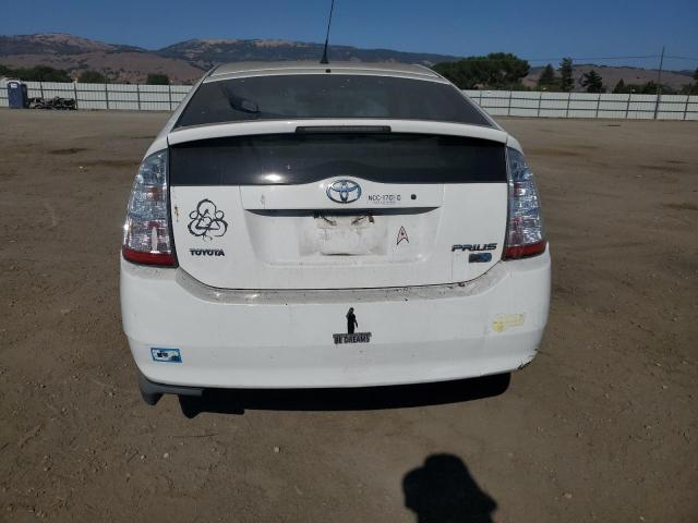 JTDKB20U863175749 - 2006 TOYOTA PRIUS WHITE photo 6