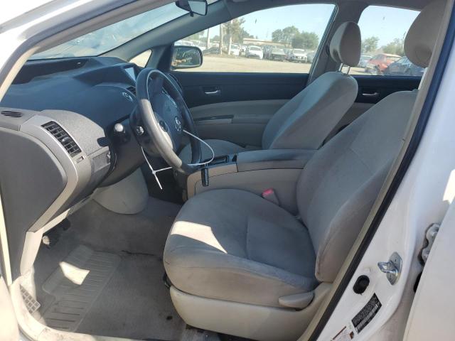 JTDKB20U863175749 - 2006 TOYOTA PRIUS WHITE photo 7