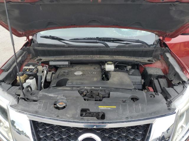 5N1AR2MM0EC635028 - 2014 NISSAN PATHFINDER S წითელი ფოტო 12