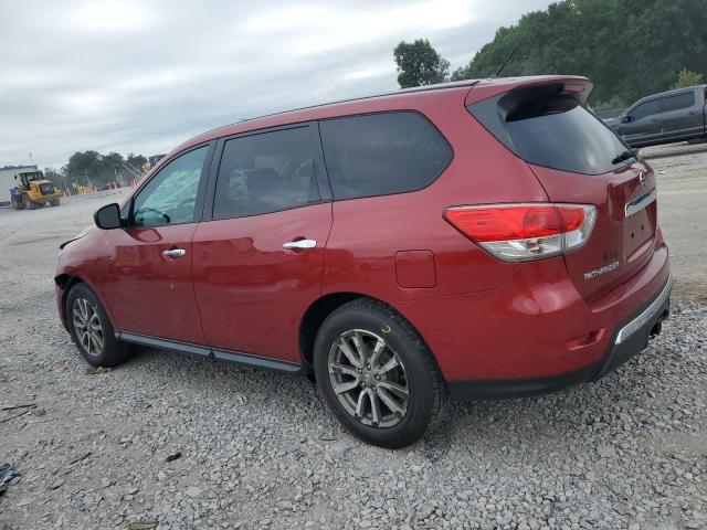 5N1AR2MM0EC635028 - 2014 NISSAN PATHFINDER S წითელი ფოტო 2