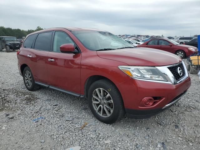 5N1AR2MM0EC635028 - 2014 NISSAN PATHFINDER S წითელი ფოტო 4