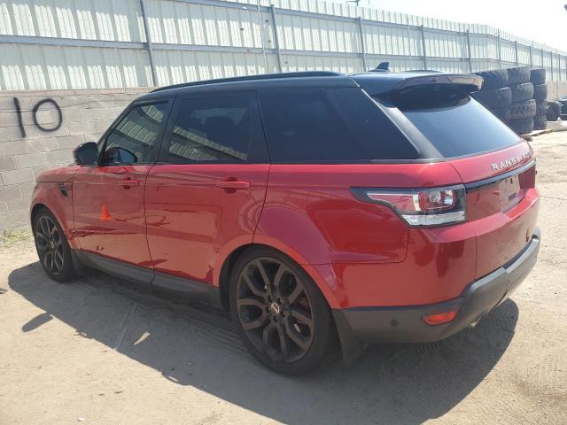 SALWR2KF2GA550116 - 2016 LAND ROVER RANGE ROVE HSE RED photo 2