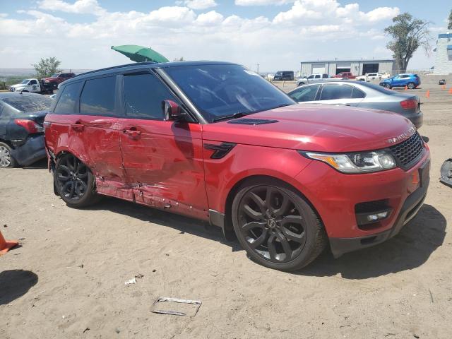 SALWR2KF2GA550116 - 2016 LAND ROVER RANGE ROVE HSE RED photo 4