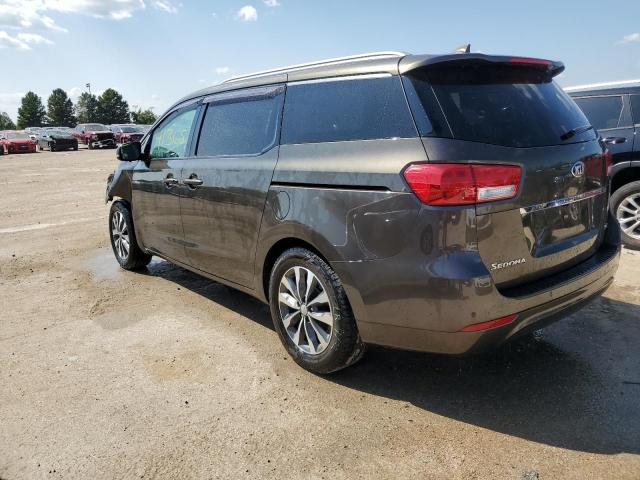 KNDMC5C17G6148163 - 2016 KIA SEDONA EX GRAY photo 2