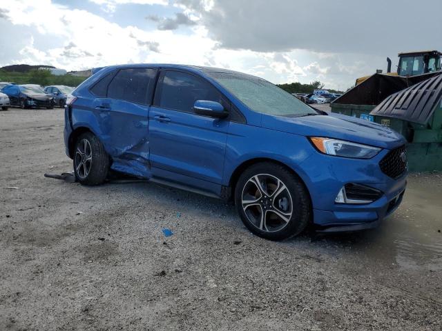 2FMPK4AP9LBA04820 - 2020 FORD EDGE ST BLUE photo 4