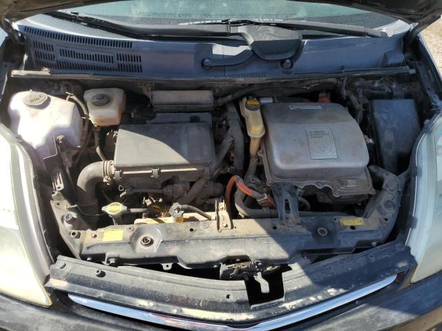 JTDKB20U667531575 - 2006 TOYOTA PRIUS BLACK photo 11