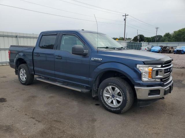 1FTEW1E55JKE81478 - 2018 FORD F150 SUPERCREW BLUE photo 4