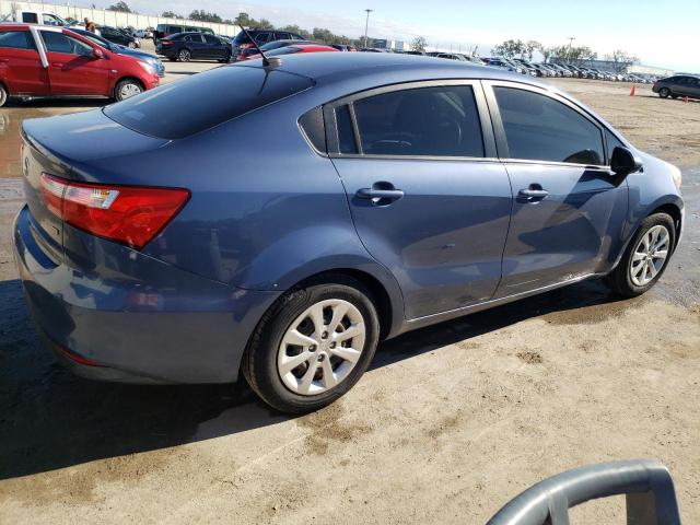 KNADM4A31G6554741 - 2016 KIA RIO LX BLUE photo 3