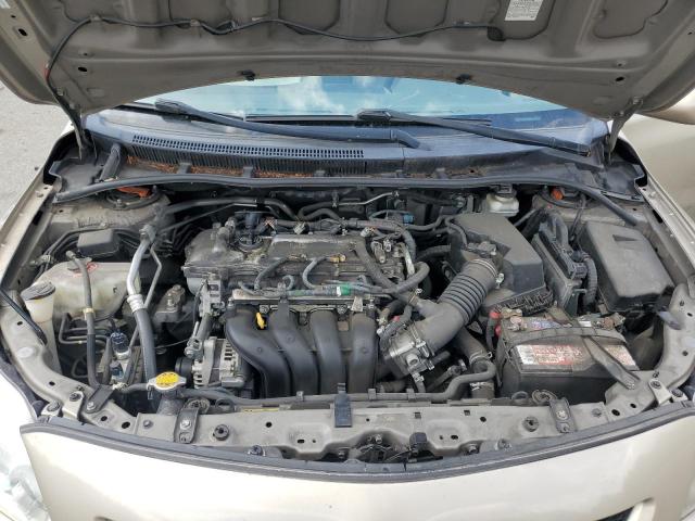 1NXBU4EE0AZ190672 - 2010 TOYOTA COROLLA BASE Բեժ լուսանկար 11