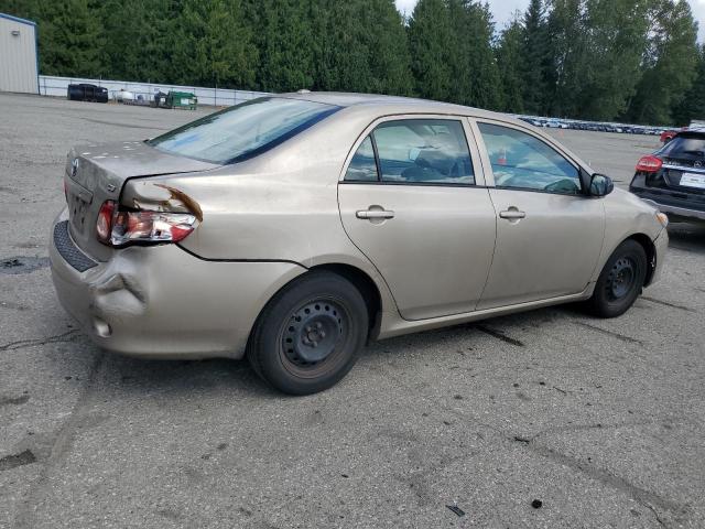 1NXBU4EE0AZ190672 - 2010 TOYOTA COROLLA BASE Բեժ լուսանկար 3