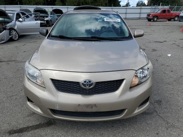 1NXBU4EE0AZ190672 - 2010 TOYOTA COROLLA BASE Բեժ լուսանկար 5