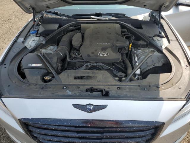 KMHGN4JE0FU039105 - 2015 HYUNDAI GENESIS 3.8L SILVER photo 11