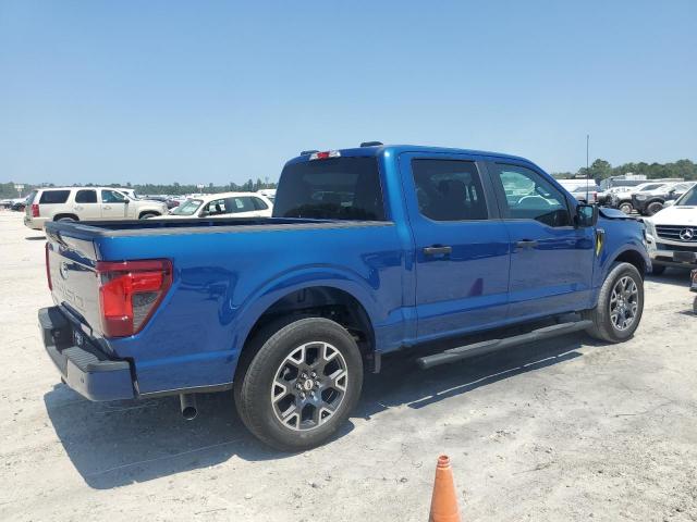 1FTEW2KPXRKD54457 - 2024 FORD F150 STX BLUE photo 3